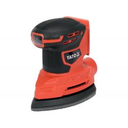 Yato YT-82755 lijadora portátil Lijadora rotorbital 11000 RPM Negro, Naranja