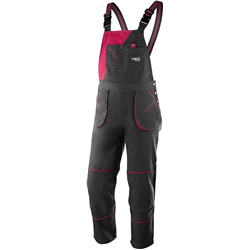 Women\'s work bib pants, size S