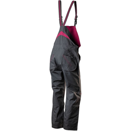 Pantalones de babero de trabajo de las mujeres, tamaño s