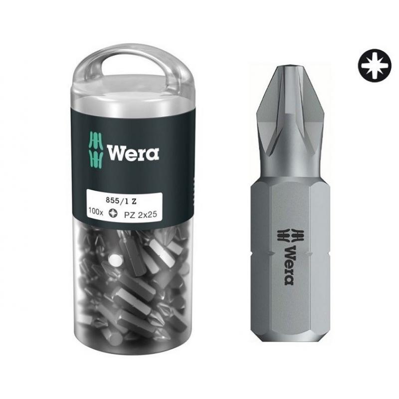 Wera 855/1 Z DIY 100 SiS punta de destornillador 100 pieza(s)