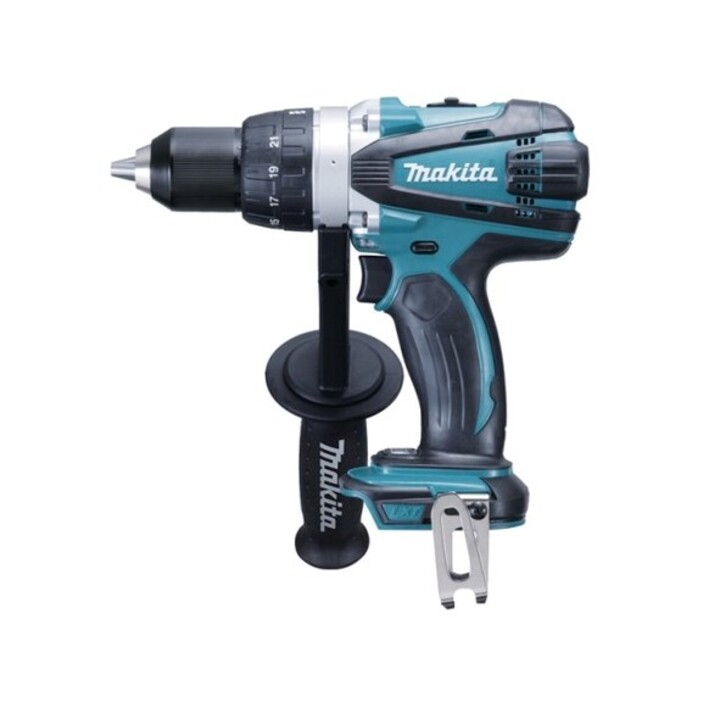 Makita DDF458Z Bohrmaschine 2000 RPM Ohne Schlüssel 2,5 kg Schwarz, Blau