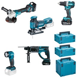 Makita DLX5044TJ kit d'outil électroportatif sans fil
