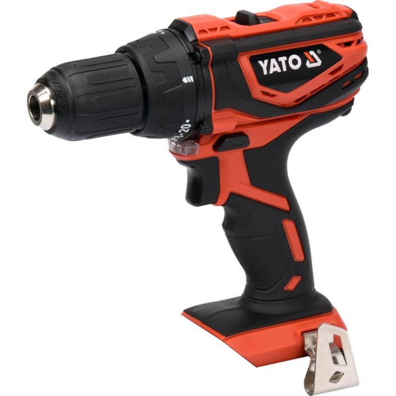 Yato YT-82783 taladro 1650 RPM Sin llave 1,2 kg Negro, Rojo