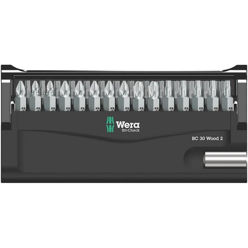 Wera 2 SB punta de destornillador 30 pieza(s)