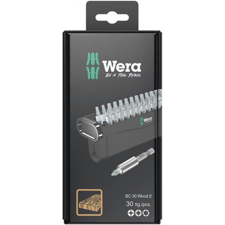 Wera 2 SB punta de destornillador 30 pieza(s)