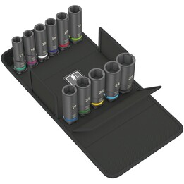 Wera 05004841001 Impact Wrench Socket Set Black
