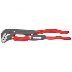 Adjustable wrench for pipes with S type jaws, 420mm length
