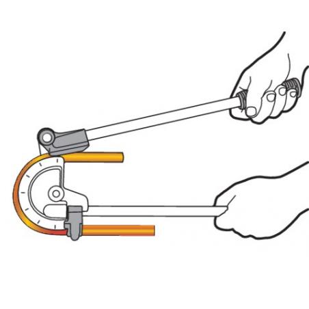 Yato YT-21846 herramienta para doblar tubos y tuberías