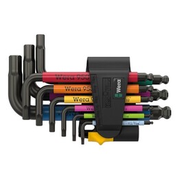 Wera 05022641001 Set di chiavi esagonali Chiave a brugola imperiale 9 pezzi