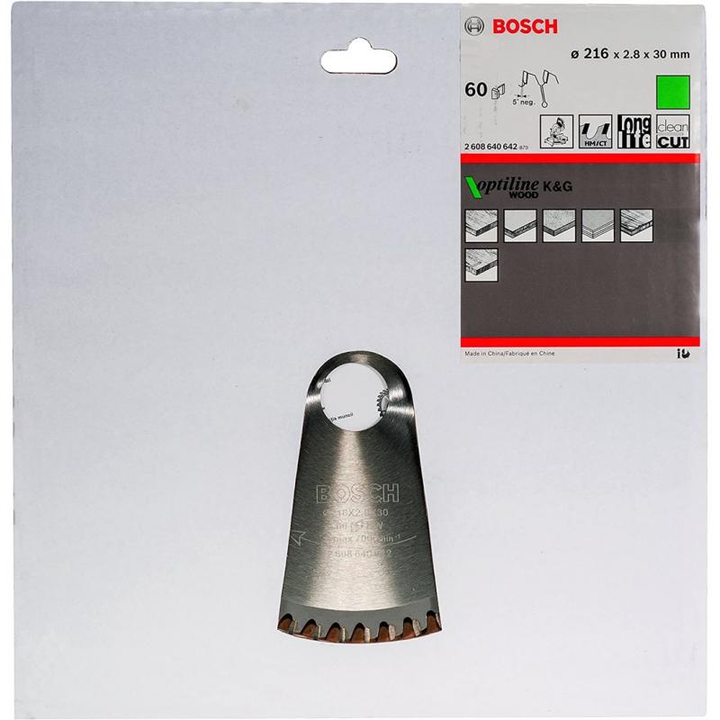 Bosch ‎2608640642 hoja de sierra circular 21,6 cm 1 pieza(s)
