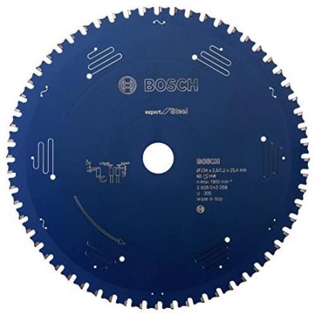 Bosch ‎2608643059 hoja de sierra circular 25,4 cm 1 pieza(s)