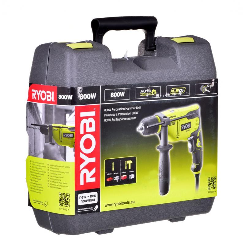 Ryobi RPD800-K 800 W 3000 RPM Sin llave 1,8 kg