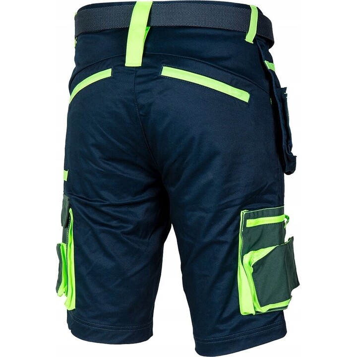 Shorts premium, 62% de coton, 35% de polyester, 3% élastique, taille S