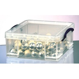 Really Useful Box storage box 18.0 l - 48.0 x 39.0 x 20.0 cm transparent