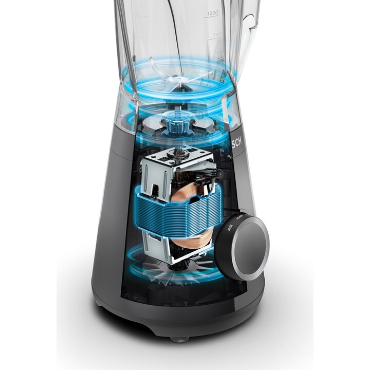 Bosch Serie 4 MMB6141B licuadora 1,5 L Batidora de vaso 1200 W Negro