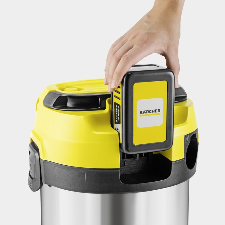 Kärcher WD 3-18 17 L Drum Vacuum Cleaner Wet and Dry 225 W Dust Bag