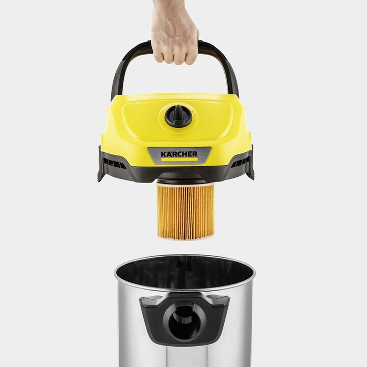 Kärcher WD 3-18 17 L Drum Vacuum Cleaner Wet and Dry 225 W Dust Bag