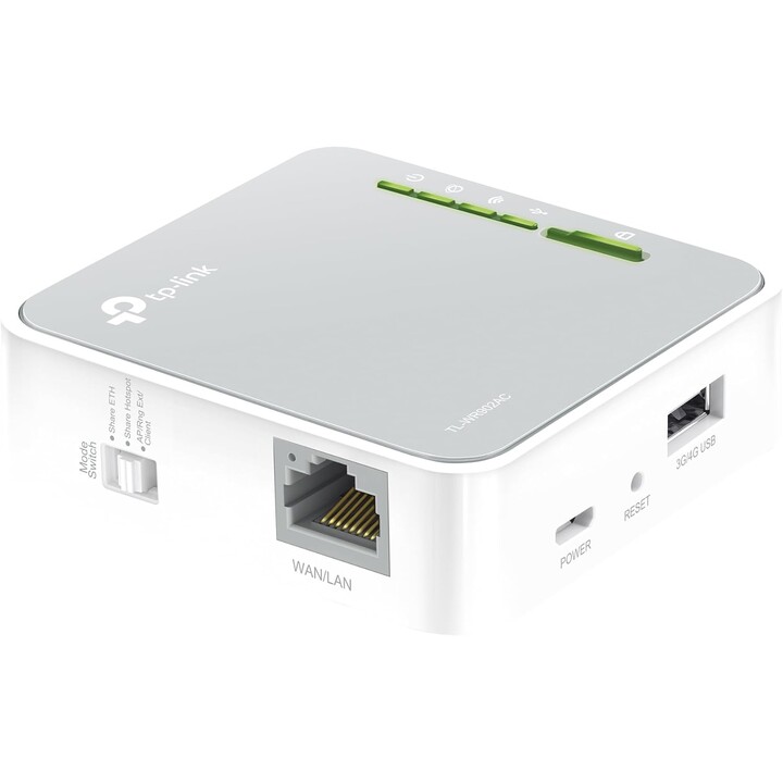 TP-LINK TL-WR902AC WLAN-Router Schnelles Ethernet Dual-Band (2,4 GHz/5 GHz) 3G 4G Weiß