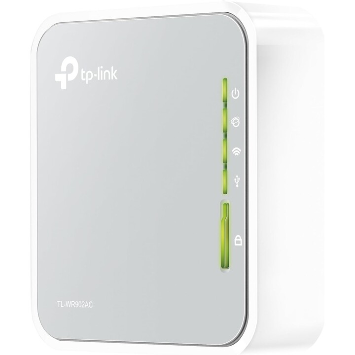 TP-LINK TL-WR902AC WLAN-Router Schnelles Ethernet Dual-Band (2,4 GHz/5 GHz) 3G 4G Weiß