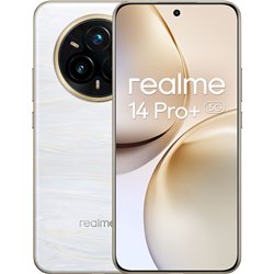 Realme 14 Pro+, 12+512 GB, 6.83 Display, 3rd generation Qualcomm Snapdragon® 7s, 6000 mAh, 6000 mAh, White