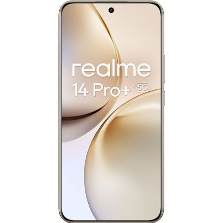 Realme 14 Pro+, 12+512 GB, 6.83 Pantalla, 3ra generación Qualcomm Snapdragon® 7s, 6000 mAh, 6000 mAh, blanco