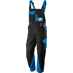 Pantalones de babero HD+ trabajo, tamaño XL