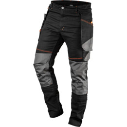HD Slim Work Trousers, Detachable Pockets, Size XXXL