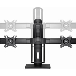 PANTALLA ACC SOPORTE AJUSTABLE/DOBLE MS-D2-01 GEMBIRD