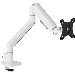 Brazo para monitor Neomounts DS70-250WH1 de 17 a 35 pulgadas - Resorte de gas - Topfix - Tope de 180° - Blanco