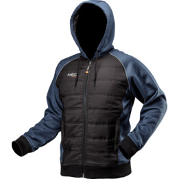 Sweat-shirt tricoté, rembourré de capuche, taille xxxl
