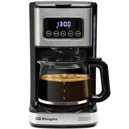 Orbegozo CG 6015 Cafeteira de gotejamento/ 15 xícaras/ Preto