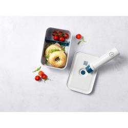 ZWILLING Fresh & Safe Rectangular Contenedor 1,3 L Azul, Blanco 1 pieza(s)