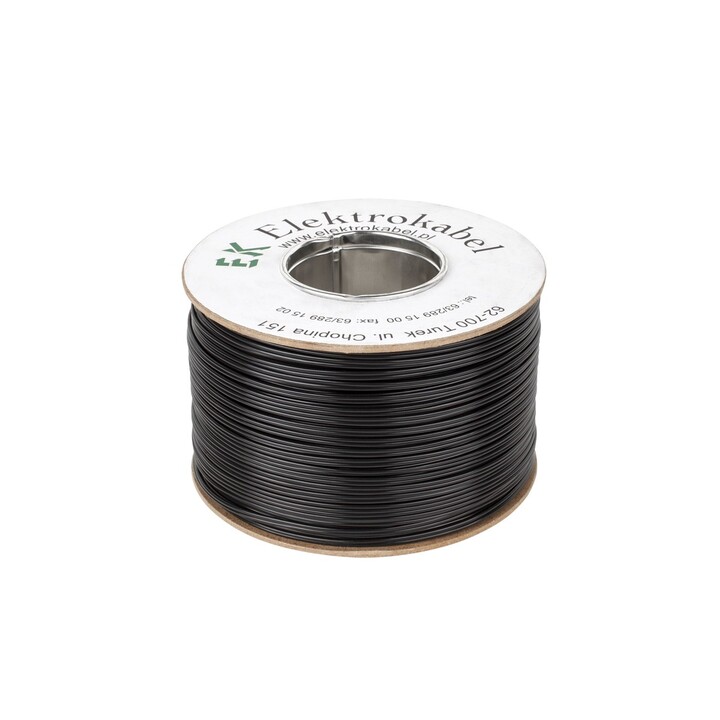 SMYp Lautsprecherkabel 2 x 0,35mm schwarz 200m