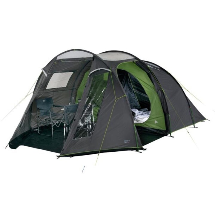 Tenda Túnel High Peak Ancona 4.0 Verde, Cinza, Cinza Claro