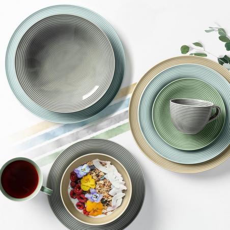 Seltmann Weiden Beat Plato de ensalada Alrededor Porcelana Gris 1 pieza(s)
