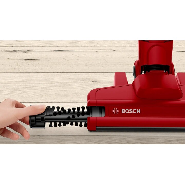 Bosch Serie 2 BBHF214R Aspirapolvere senza fili 2 in 1 Rosso