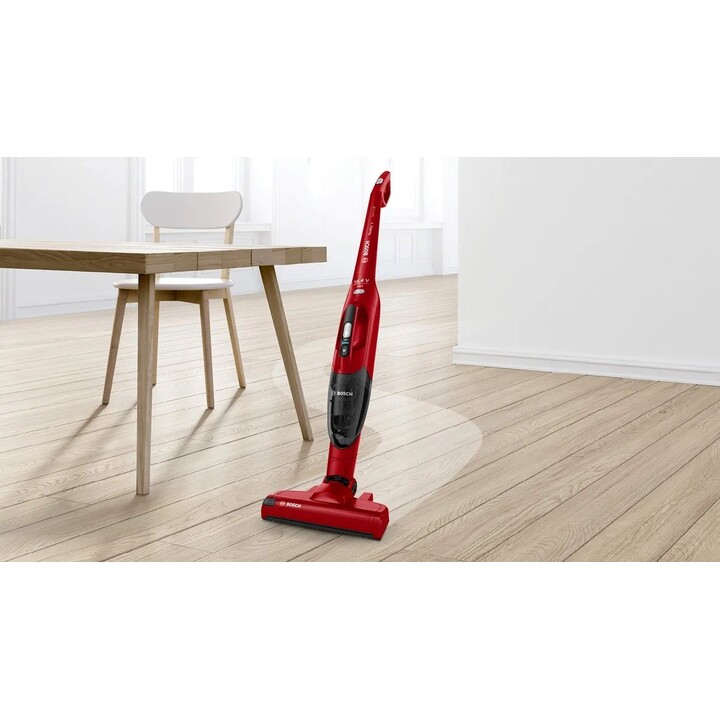 Bosch Serie 2 BBHF214R Aspirapolvere senza fili 2 in 1 Rosso