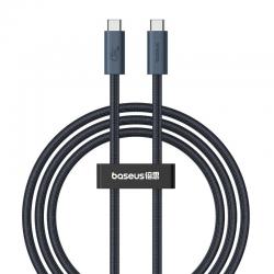 Baseus Cable de datos USB C a USB C 1 m 240 W Negro