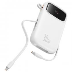 Baseus QPow2 Polímero de litio 10000 mAh Blanco