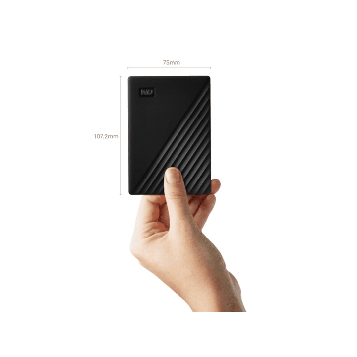 HDD Esterno WD 2.5 4TB My Passport WDBPKJ0040BBK-WESN