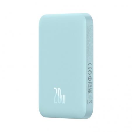 Baseus Magnetic Mini Air P10059002313-00 Batería de polímero de litio 6000 mAh Azul