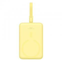 Baseus P10022109Y23-00 Batería de polímero de litio (LiPo) 10000 mAh Carga inalámbrica Amarillo