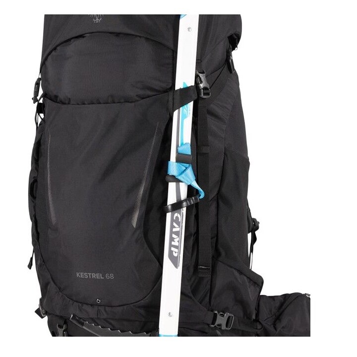 Osprey Kestrel 48 trekking backpack black S/M