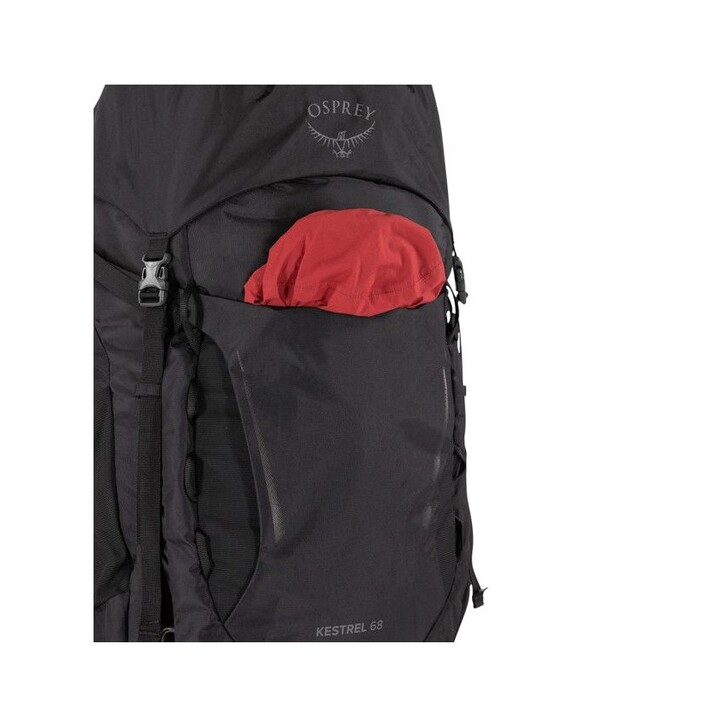 Osprey Kestrel 48 trekking backpack black S/M