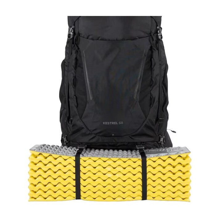 Osprey Kestrel 48 trekking backpack black S/M
