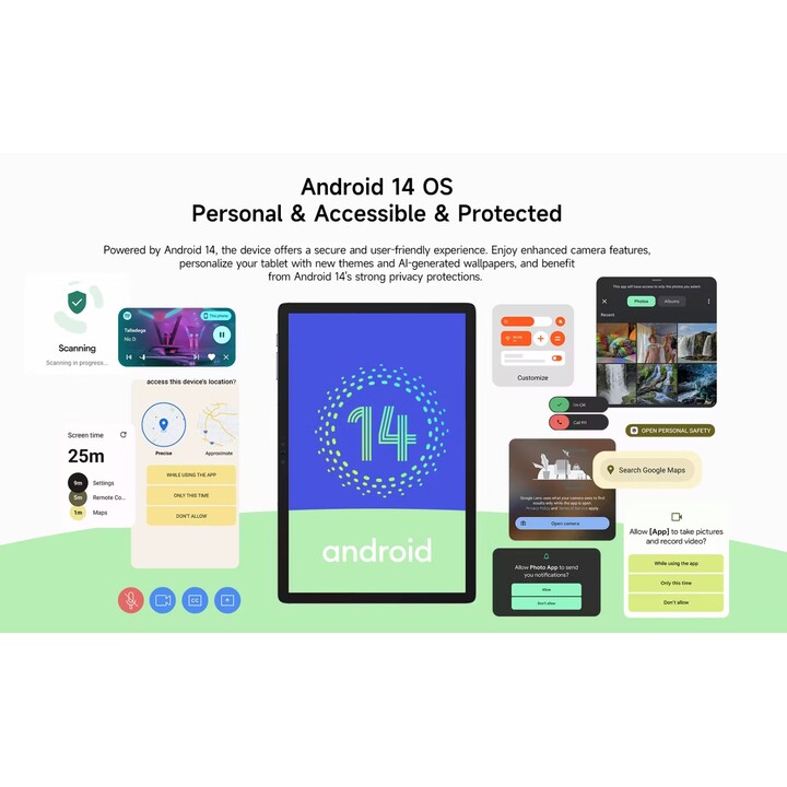 Ulefone Tab A10 Pro 10.1, 6GB/128GB, WiFI+4G, Gray