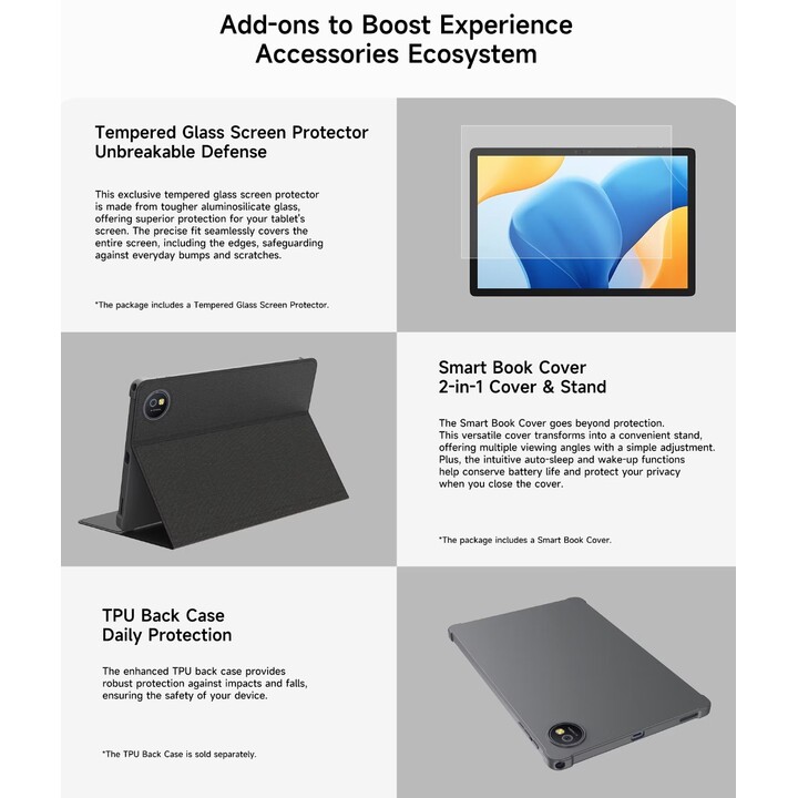 Ulefone Tab A10 Pro 10.1, 6GB/128GB, WiFI+4G, Gray
