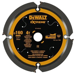Disc for laminate, cement, plasterboard 160x20 Z40