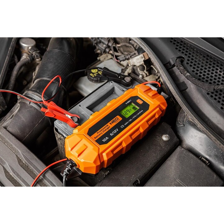 NEO Tools 11-893-1 cargador automático 10 A/160 W 3-200 Ah para baterías