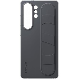 Samsung Standing Grip Smartphone Custodia per Galaxy S25 Ultra, supporto per dita, design sottile, nero